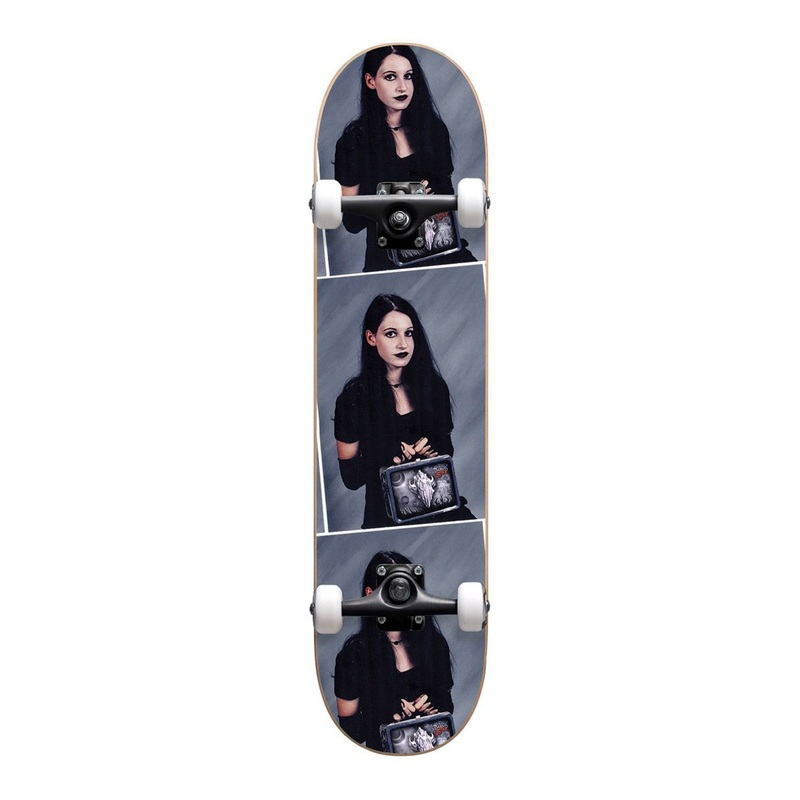 Darkstar Goth Girl First Push Premium Complete Skateboard - 7.875"