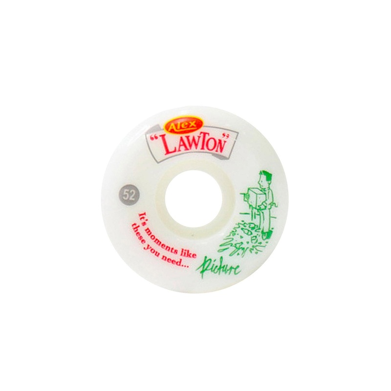 Picture Wheel Co Pro Alex Lawton Moments 83B Skateboard Wheels - 53mm
