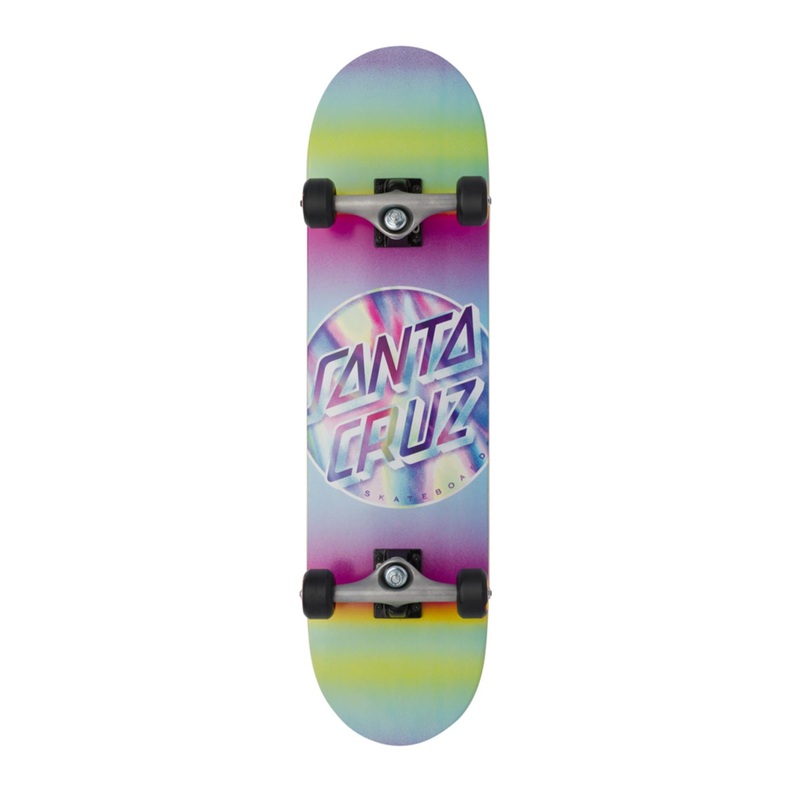 Santa Cruz Iridescent Dot Full Skateboard Complete - 8.0"