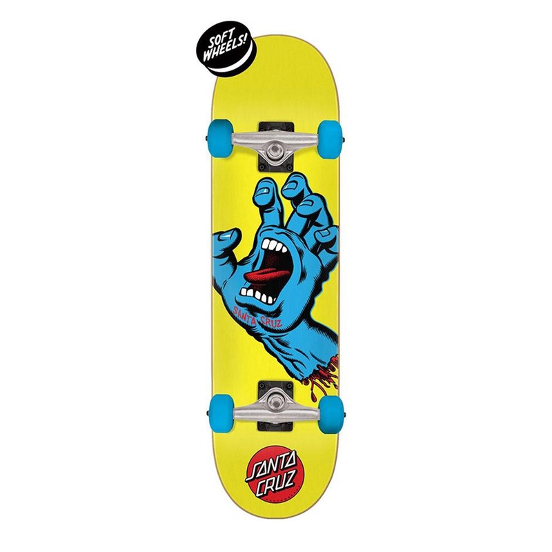 Santa Cruz Screaming Hand Complete Skateboard - 7.75"