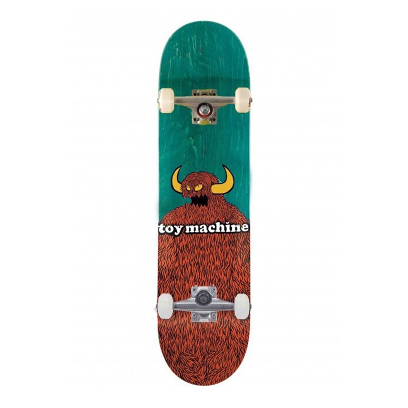 Toy Machine Furry Monster Complete Skateboard - 8.0"