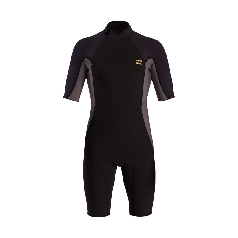 Billabong Men's 202 2mm Absolute Back Zip Short Sleeve Springsuit