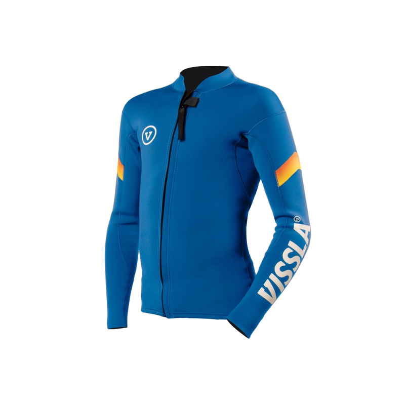 Vissla 7 Seas Boys Raditude 2mm Front Zip Wetsuit Jacket