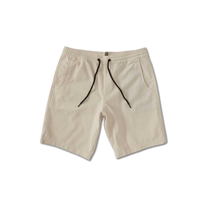 Volcom Rainer elastic waist short 20"- whitecap grey