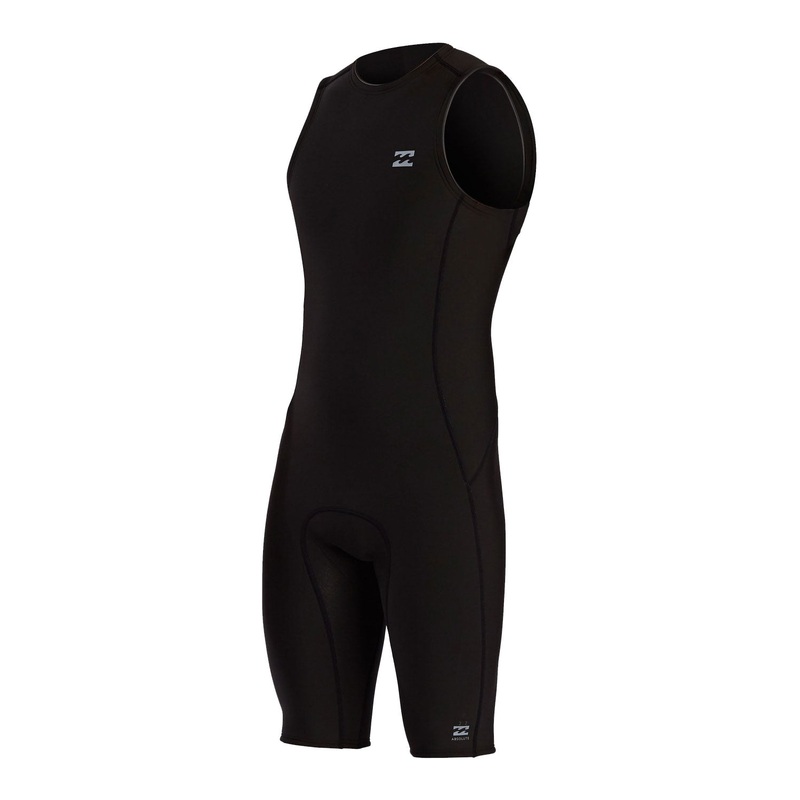 Billabong Men's Absolute Back Zip Short John Springsuit Wetsuit
