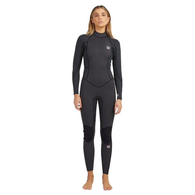 Billabong Women's 3/2mm Launch Back Zip Steamer Wetsuit