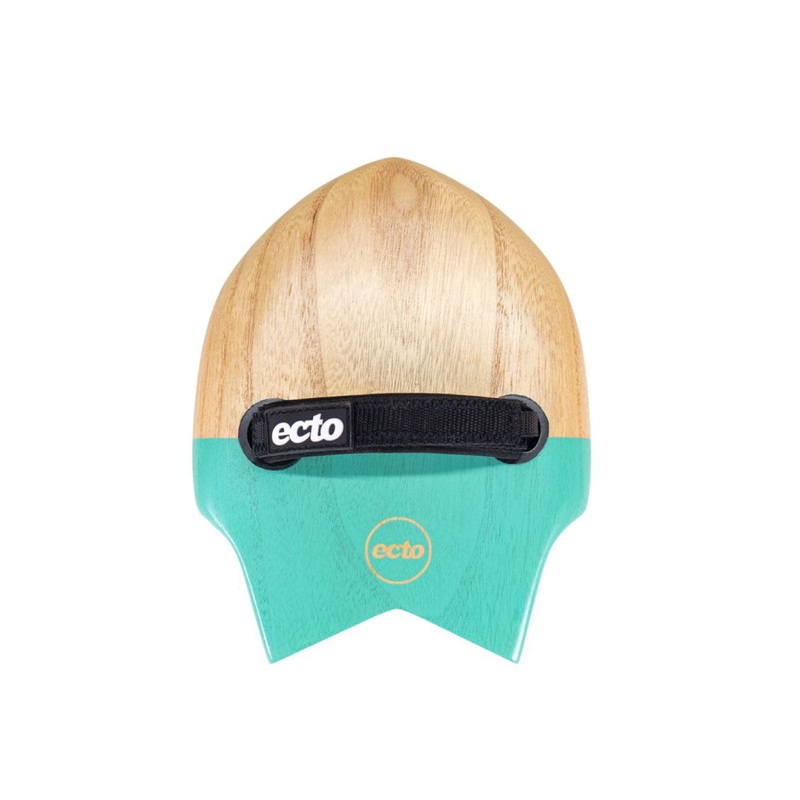 Ecto Bodysurfing Handplane - FLY Fish Wood 9"