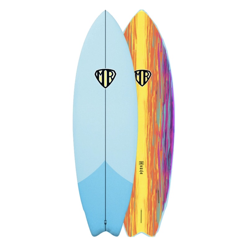 Ocean & Earth MR Epoxy Super Twin Softboard - Comes with fins