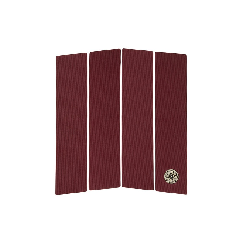 Octopus Is Real Front Deck Corduroy Burgandy Grip Pad