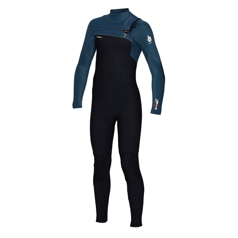 O'Neill Boys HyperFire 3/2mm Chest Zip Steamer