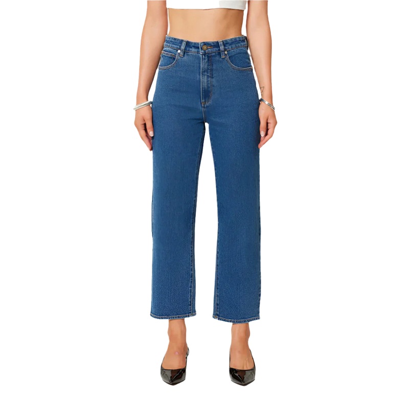 Abrand Womens Venice Straight Jeans Bella