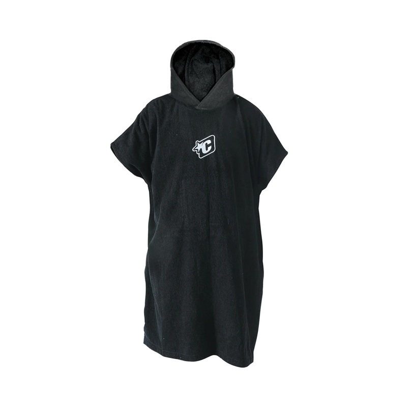 Creatures of Leisure Icon Poncho Towel - Black