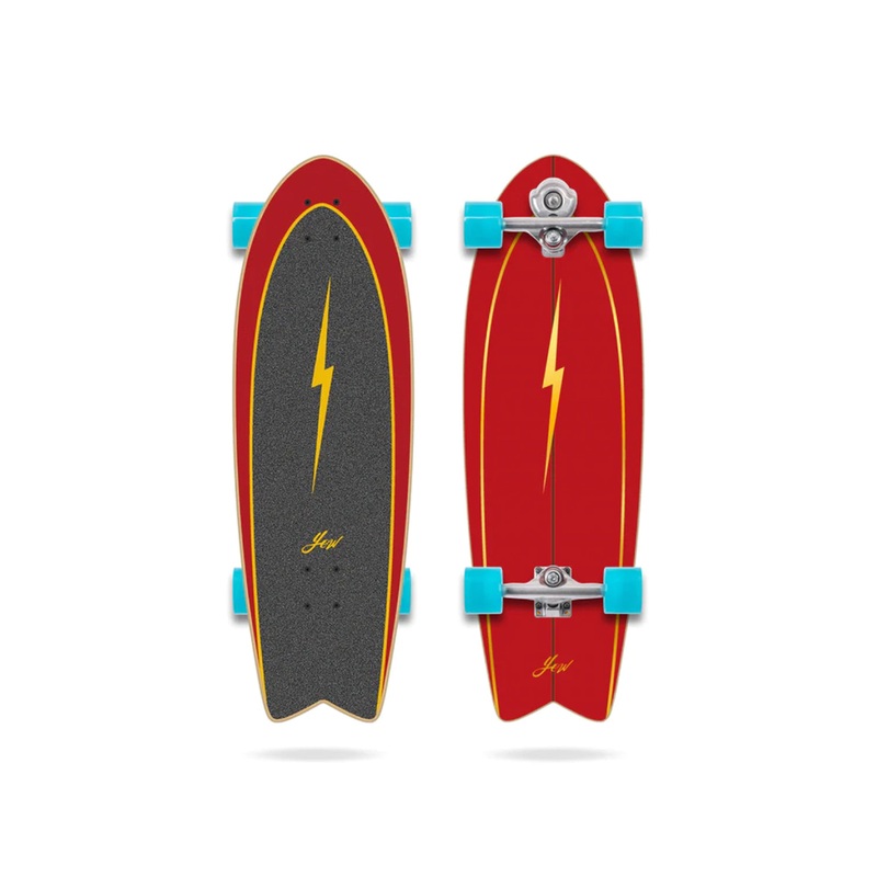 YOW Pipe 32" Surfskate - White Wheels