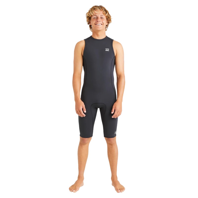 Billabong Mens 2/2mm Absolute FL Short John Springsuit