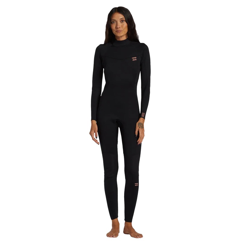 Billabong Womens 3/2mm Foil Back Zip GBS Steamer Wetsuit
