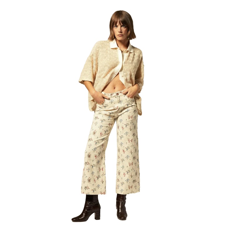 Brixton Womens Margo Cropped 5-Pocket Pant