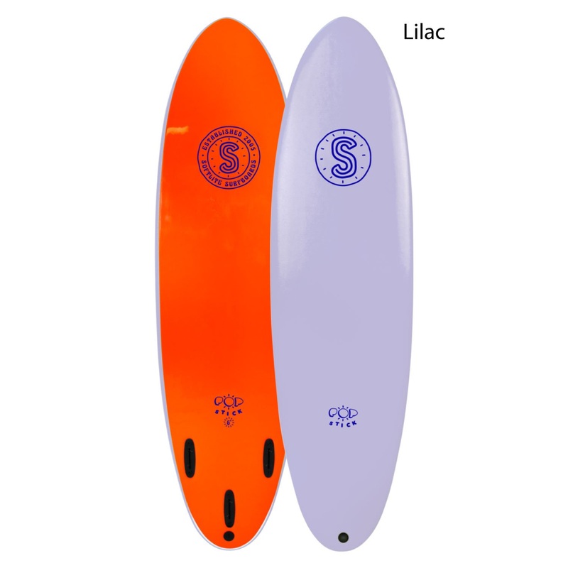 5'6 Softlite Pop Stick Softboard - Comes with fins