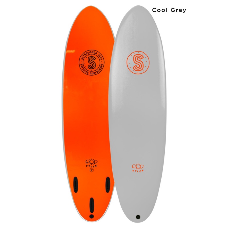 6'6 Softlite Pop Stick Softboard - Comes with fins