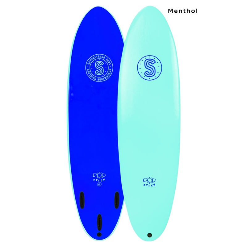 6ft Softlite Pop Stick Softboard - Comes with fins