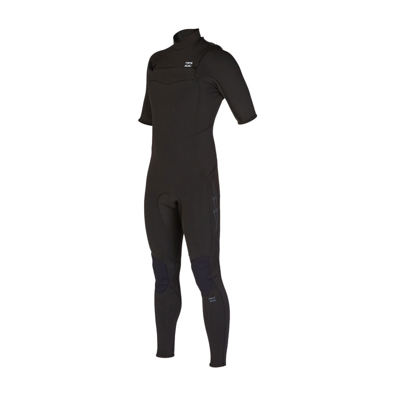 Billabong Men's 2/2mm Absolute Chest Zip Short Arm Steamer