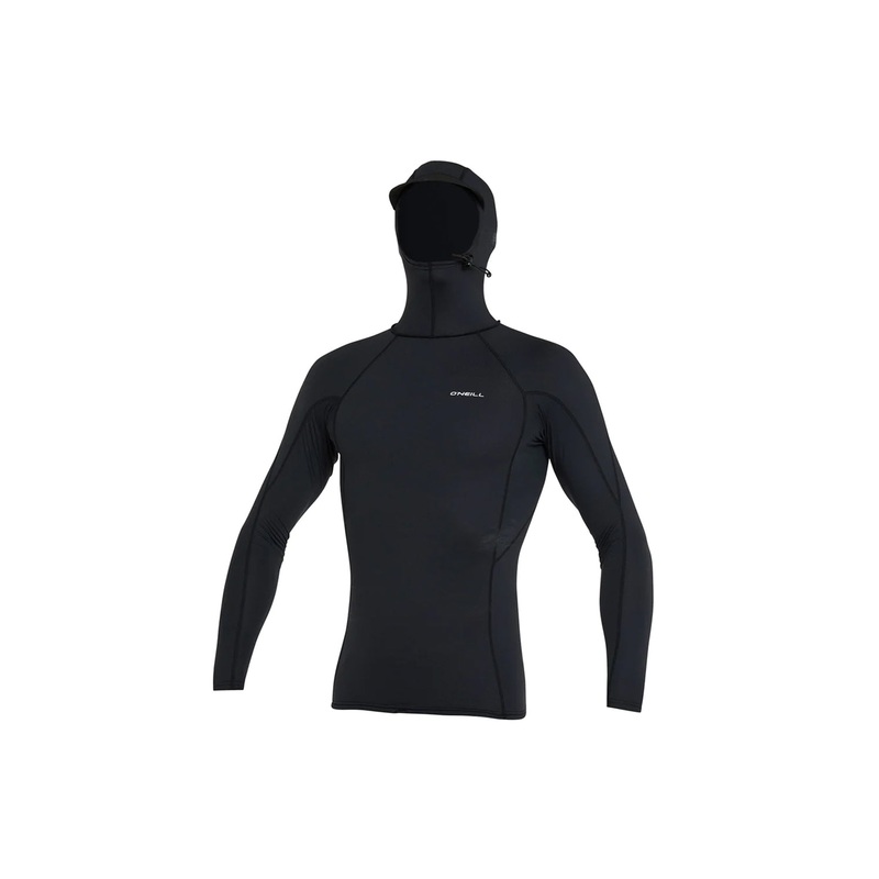 O'Neill Mens Psycho Hooded UV Long Sleeve Rash Vest