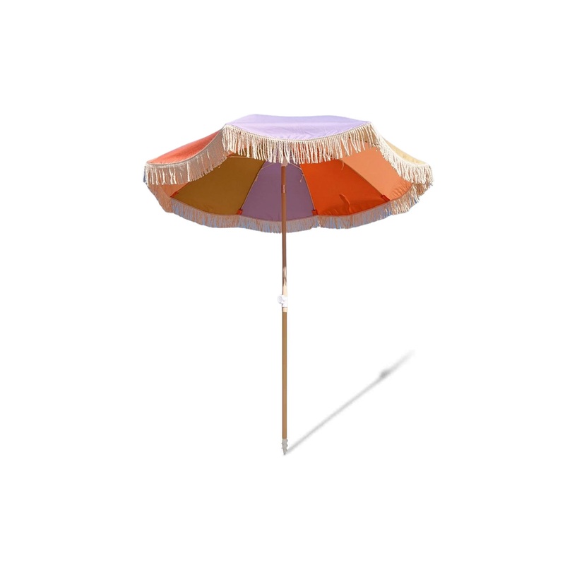 Salty Shadows Peaches Beach Umbrella