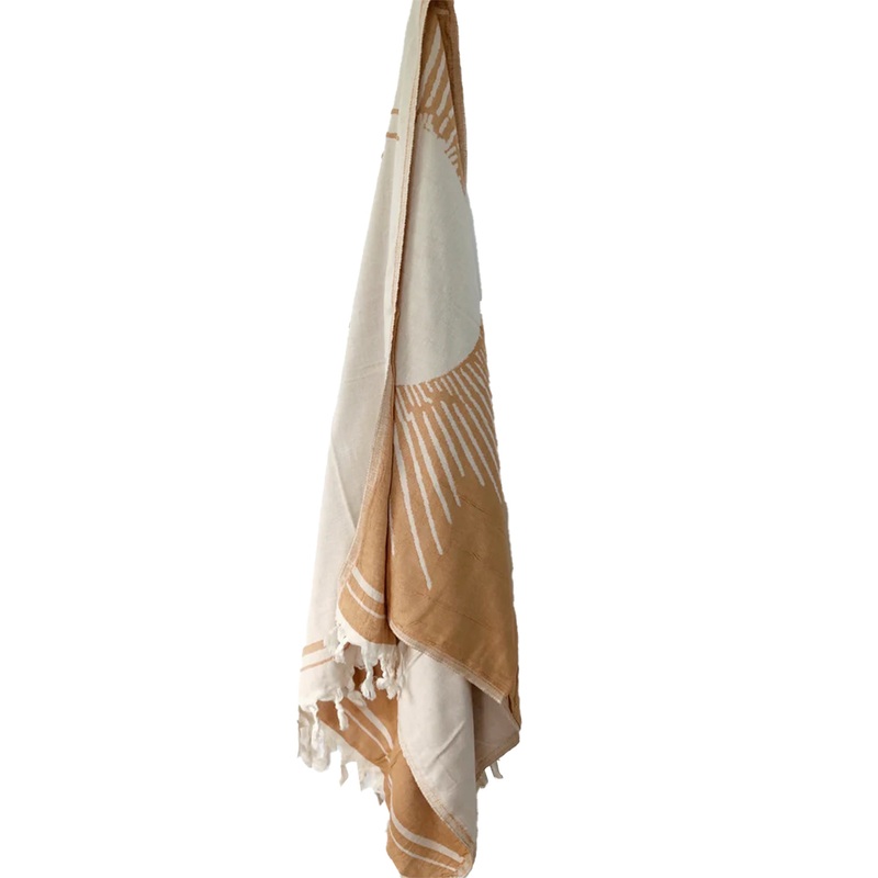 Salty Shadows Sun Towel