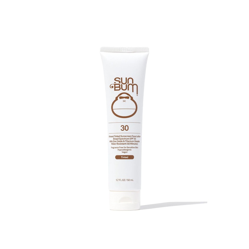 Sun Bum Mineral SPF 30 Tinted Sunscreen Face Lotion