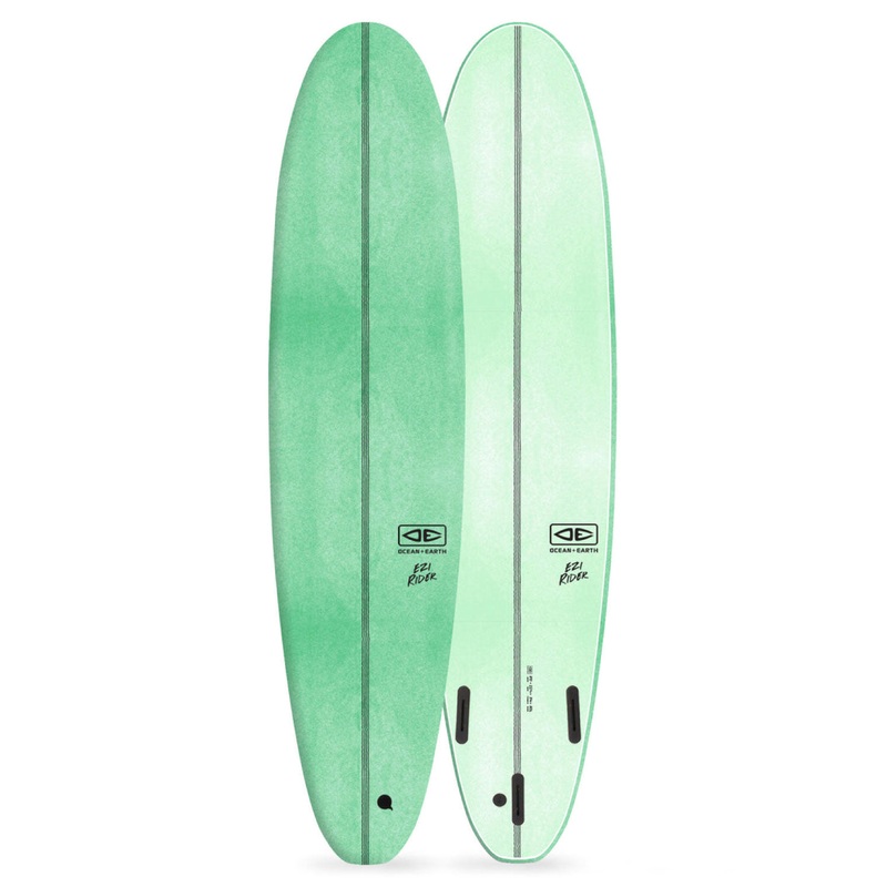 76 Ocean & Earth Ezi-Rider Softboard - Comes With Fins