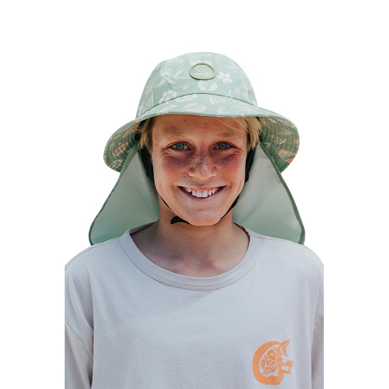 Plow Surf Co Gumnut Green Surf Hat
