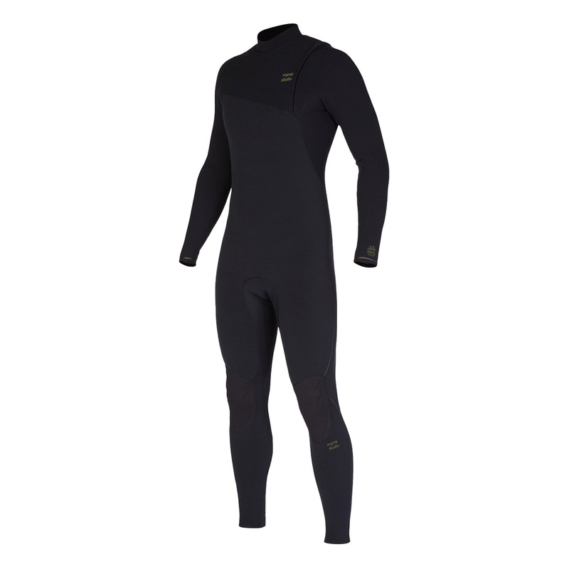Billabong Mens 3/2mm Furnace Comp Chest Zip Steamer
