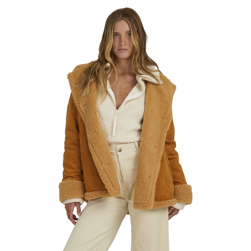 Billabong Womens Love Flow Corduroy Jacket
