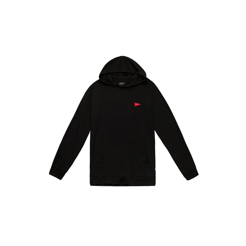 Florence Marine X Mens Burgee Recover Hooded Long Sleeve T-Shirt