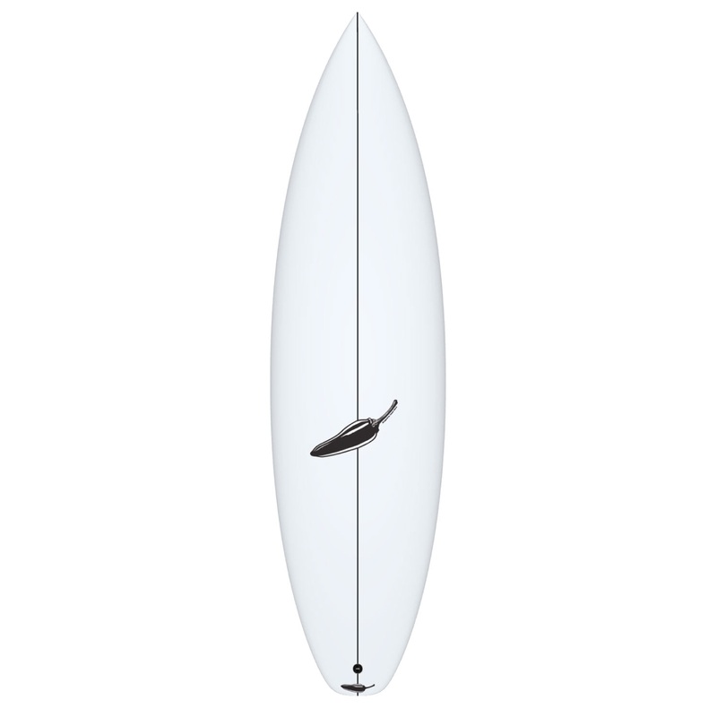 Chilli Shortie Surfboard - Squash Tail
