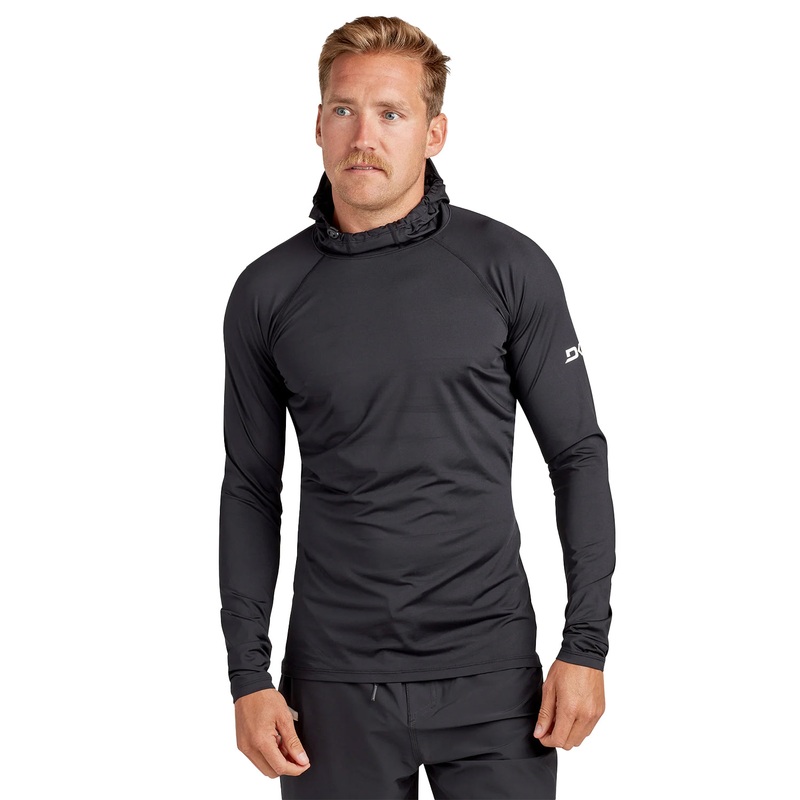 Dakine Mens HD Snug Fit L/S Rashguard Hood