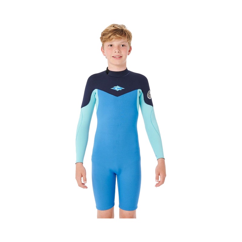 Rip Curl Boys 2mm Dawn Patrol Long Sleeve Back Zip Springsuit