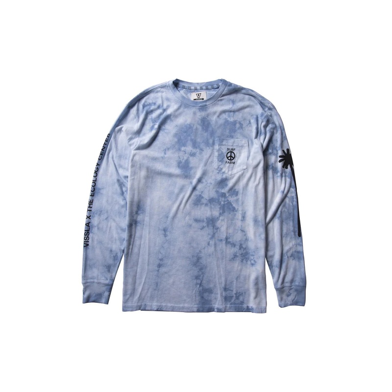 Vissla Mens Ecology Center Surf Farm L/S Tee