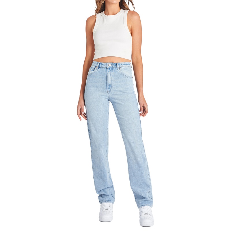 Abrand Womens  A 94 High Straight Jeans
