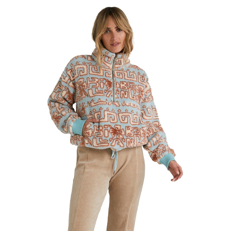 Billabong Womens Tiki Sun Half Zip