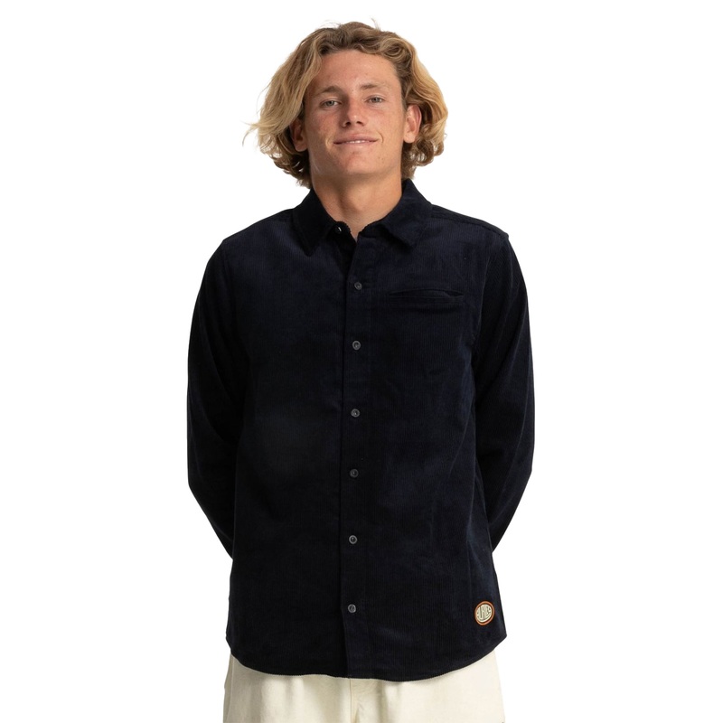 Hurley Mens Service Cord Long Sleeve Shirt