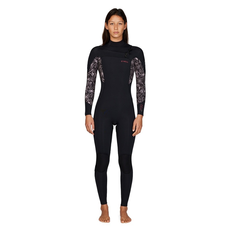 O'Neill Womens Bahia Chest Zip Full 3/2mm Steamer