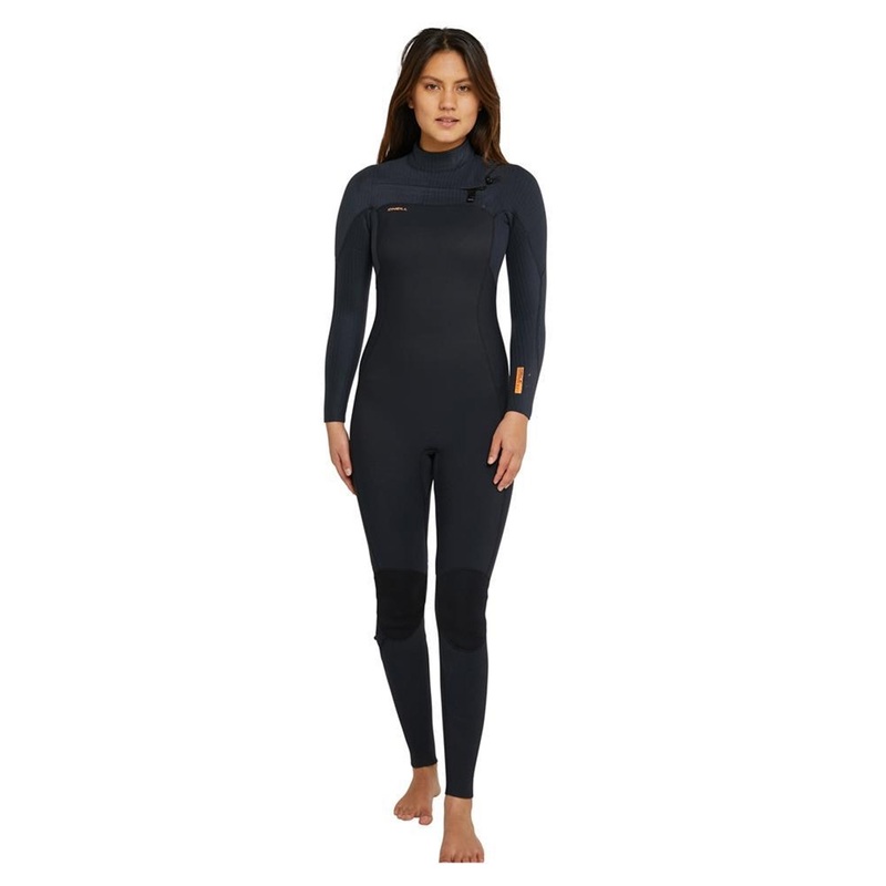 O'Neill Womens Hyperfreak Chest Zip Full 4/3mm Steamer