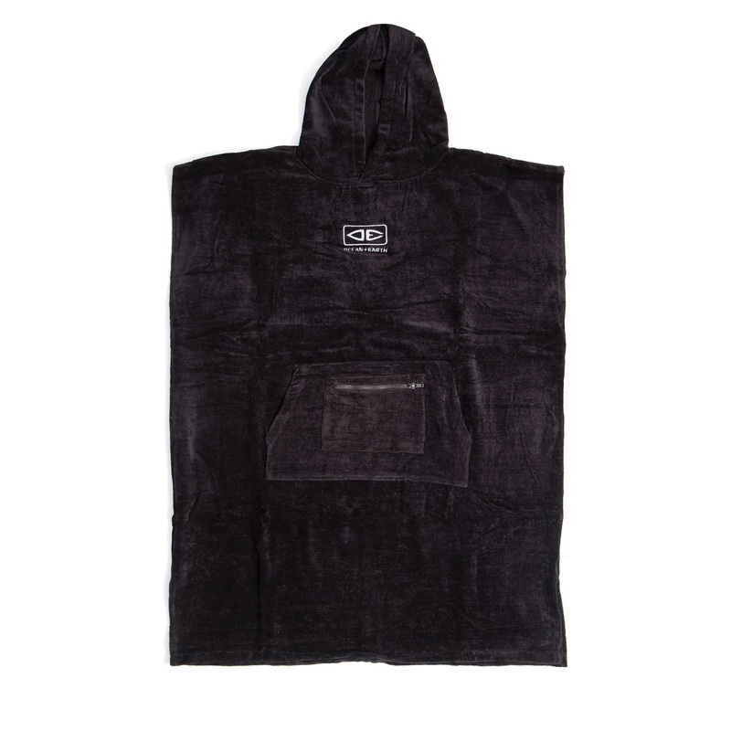 Ocean & Earth Mens Corp Hooded Poncho