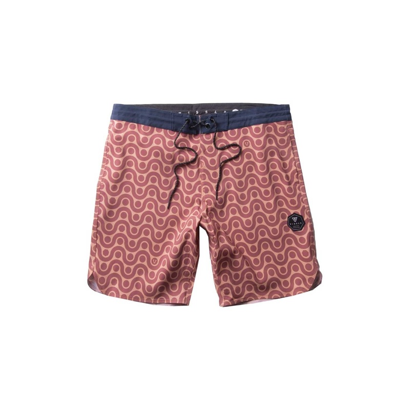 Vissla Washout 17" Boys Boardshort (Coral Fade)