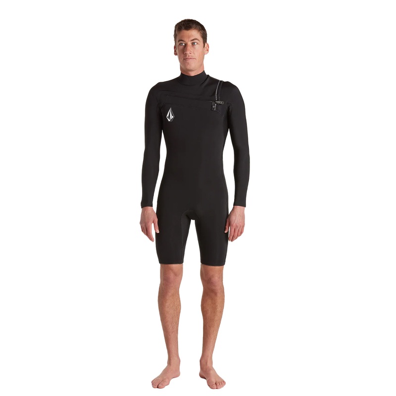 Volcom Mens 2/2mm Long Sleeve Chest Zip Springsuit