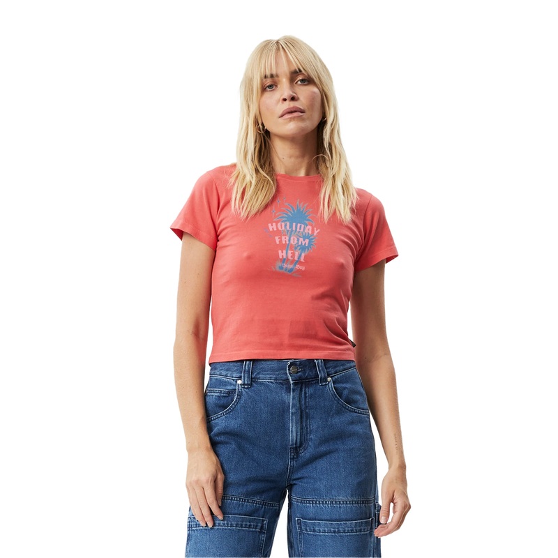 Afends Womens Tropics Baby Tee