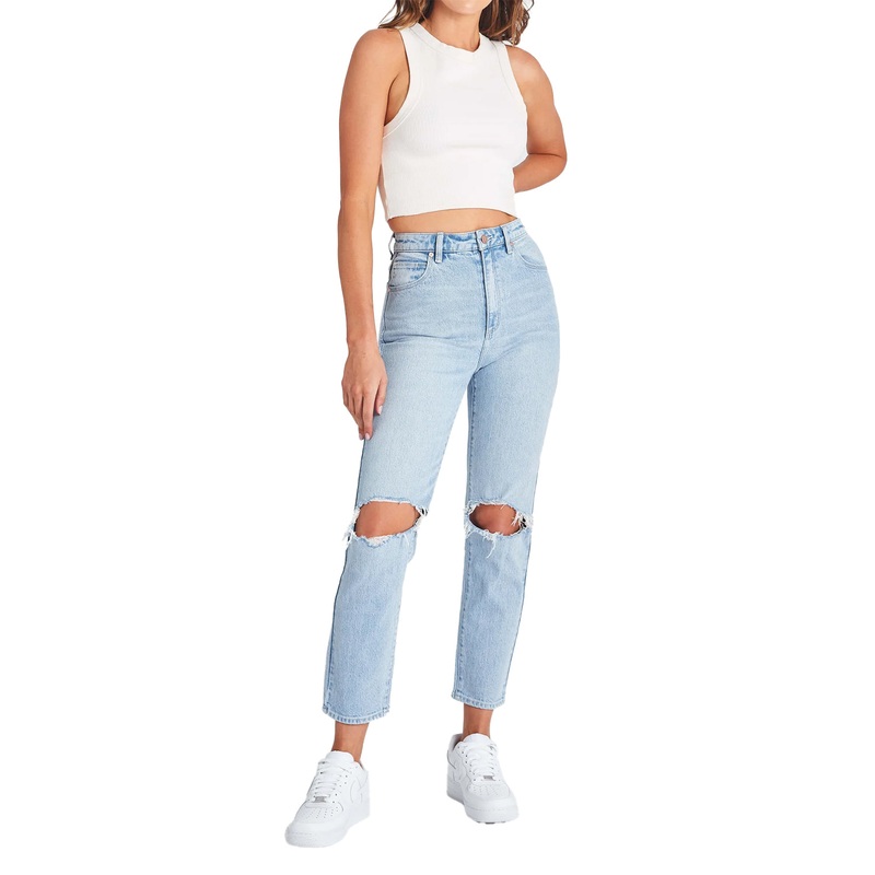 Abrand Womens 94 High Slim Jeans - Gina Rip