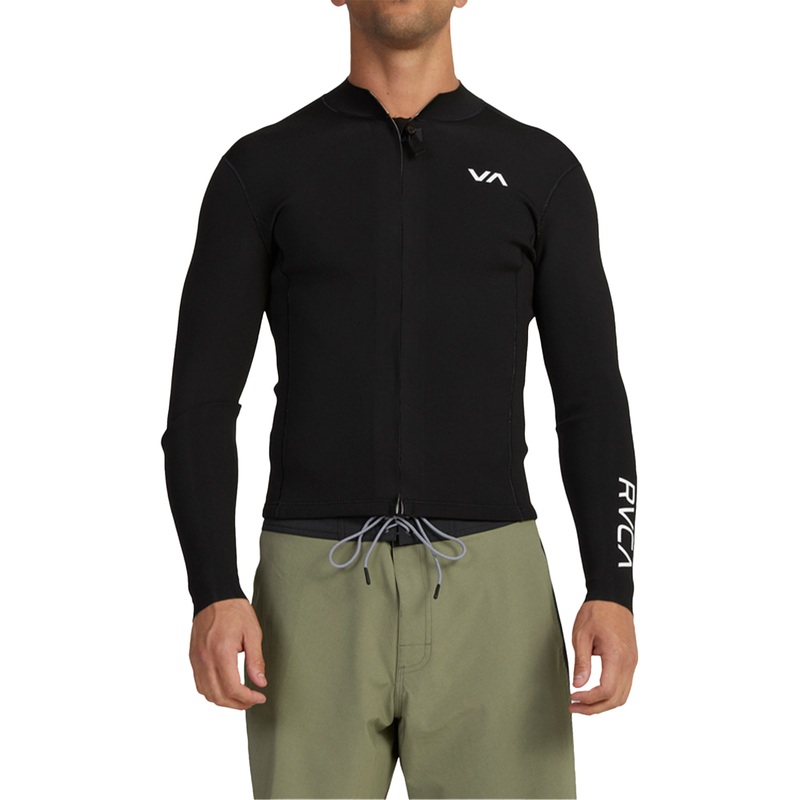 RVCA Mens 2mm Balance Front Zip Wetsuit Jacket