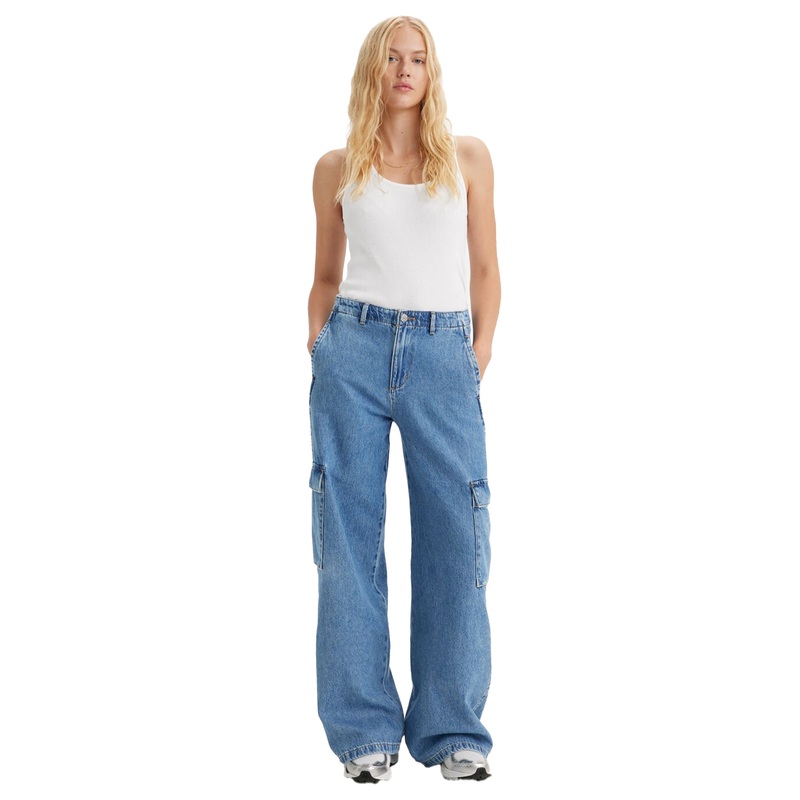 Levi's Womens Baggy Cargo Jeans
