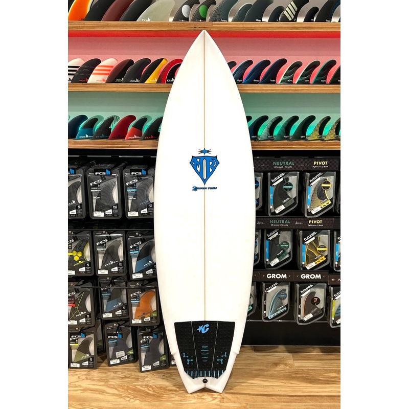 5'10 MR Super Twin #7627 - Used Surfboard